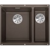 BLANCO SUBLINE 340/160-U Silgranit kawowy lewa, InFino
