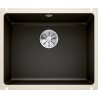 BLANCO SUBLINE 500-U Ceramika PuraPlus czarny, InFino