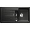 BLANCO LEXA 5 S Silgranit antracyt odwracalny, korek auto., InFino