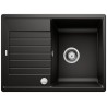 BLANCO ZIA 45 S Compact Silgranit czarny odwracalny, korek auto.