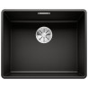 BLANCO SUBLINE 500-F Silgranit czarny, InFino
