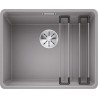 BLANCO ETAGON 500-F Silgranit alumetalik, InFino, szyny