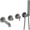 Bateria wannowa 4-otworowa podtynkowa
