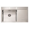 ALVEUS PURE 50 zlewozmywak stalowy lewy