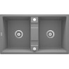 Zlewozmywak granitowy 2-komorowy